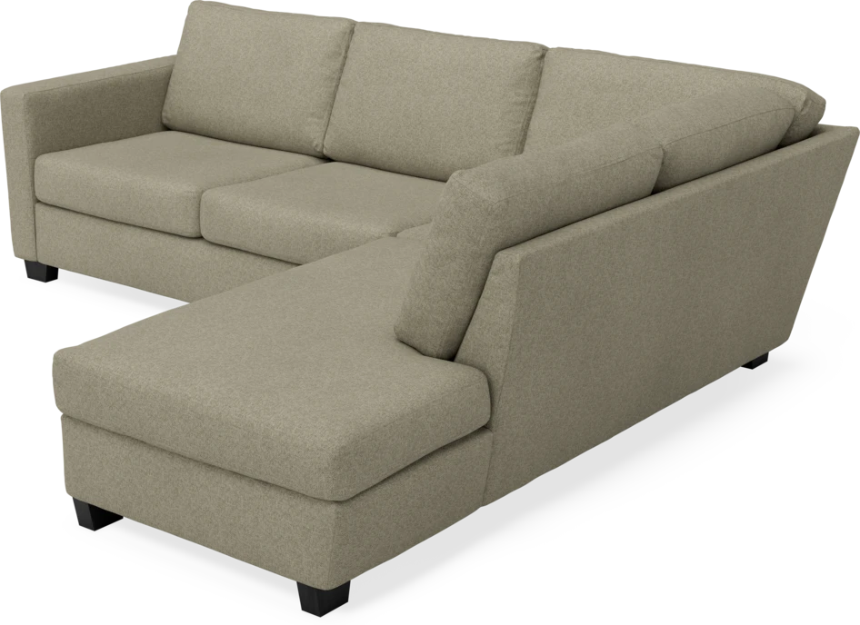 Friday - 2,5-sits soffa med divan höger - Beige