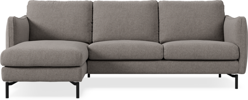 Madison Lux - 2-sits soffa med schäslong vänster - Beige