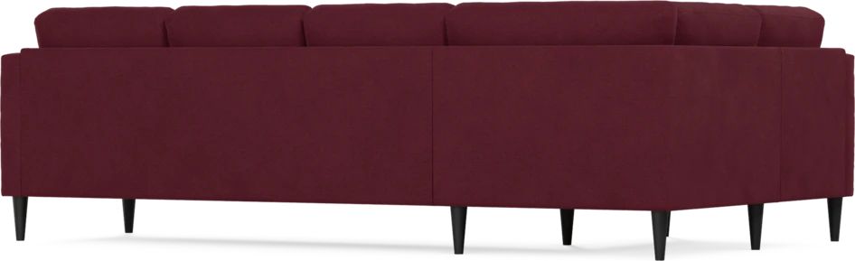 Eden - Hörnsoffa, 1+3-sits - Röd
