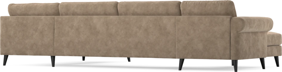 Bridge - 3-sits soffa med schäslong vänster och divan höger - Beige