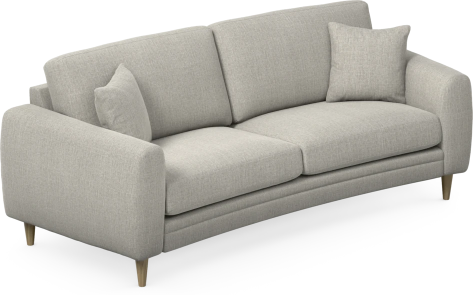 Eden - 2,5-sits soffa svängd - Grå