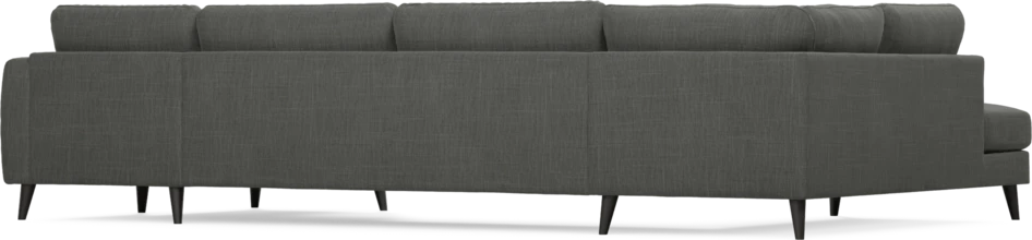 Bridge - 3-sits soffa med divan vänster och schäslong höger - Grå