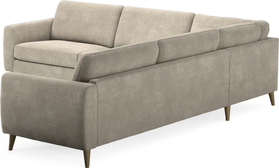 Bridge - Hörnsoffa, 3+3-sits - Beige