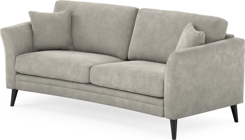 Eden - 2,5-sits soffa svängd - Grå