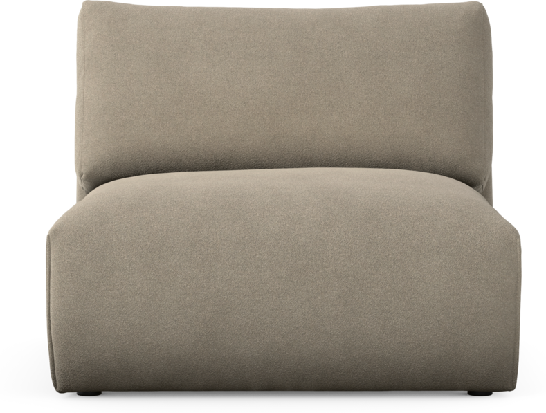 Free - 1,5-sits utan armstöd - Beige