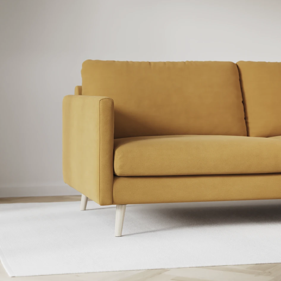 Madison Lux - Hörnsoffa 2+3-sits, hörn 2 - Gul