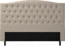 Delux Välvd - Sänggavel, 90-210 cm - Beige