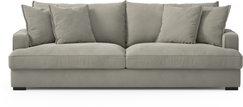 Mila - 4-sits soffa - Grå