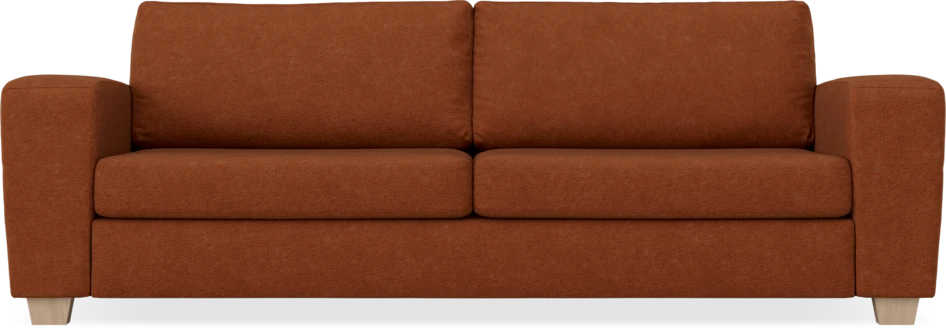 Friday - 3-sits soffa - Orange