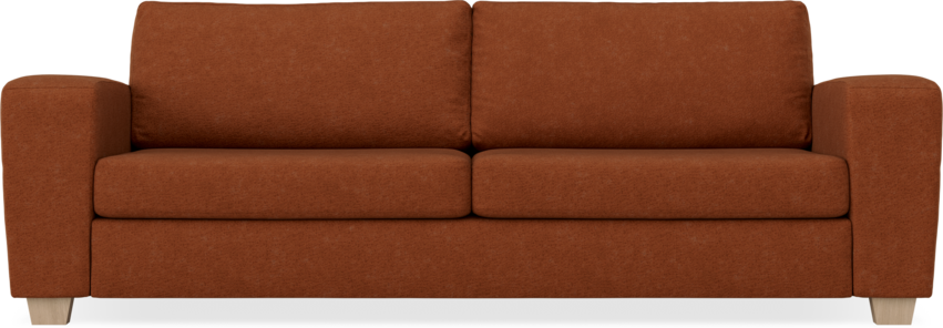 Friday - 3-sits soffa - Orange