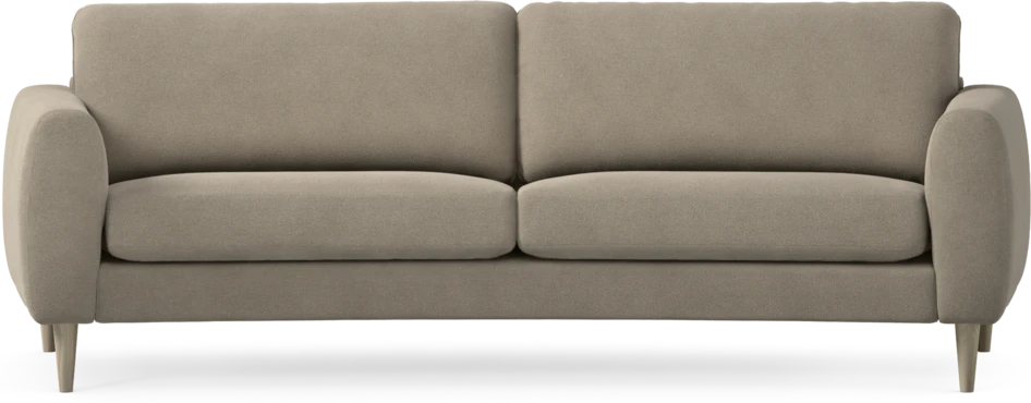 Bridge - 3-sits soffa svängd - Beige