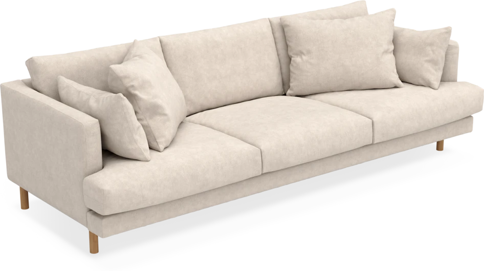 Harper - 4-sits soffa - Vit