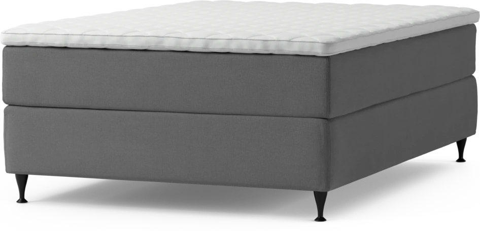Delux Dream - Kontinentalsäng, enkelsäng 140 cm med bäddmadrass och sängben