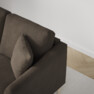 Eden - Hörnsoffa, 3+3-sits - Brun