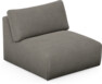Free - 1,5-sits utan armstöd - Grå