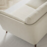 Madison Lux - 3-sits soffa med divan höger - Vit