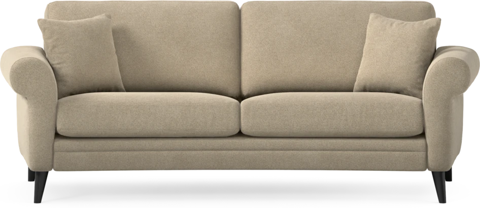 Eden - 2,5-sits soffa svängd - Beige