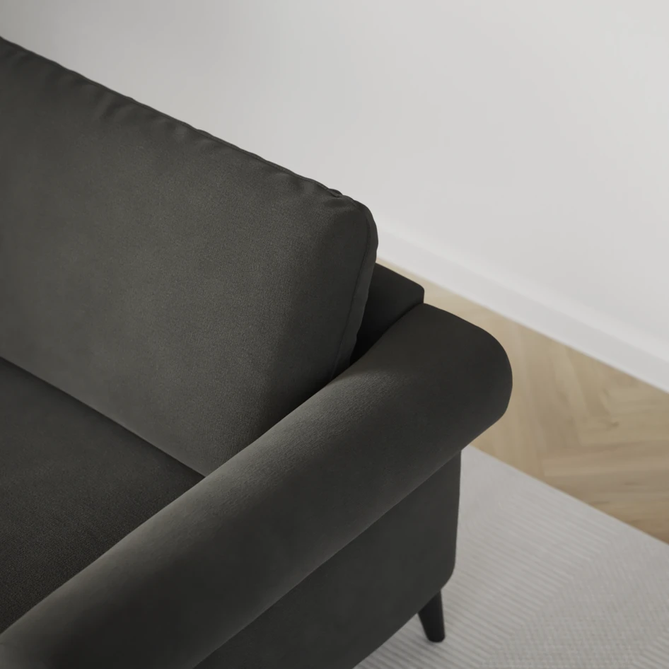 Bridge - 3-sits soffa - Grå
