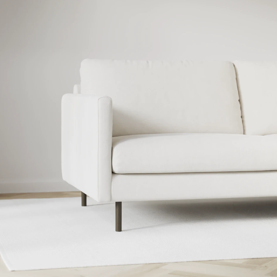 Madison Lux - Hörnsoffa 2+3-sits, hörn 2 - Vit