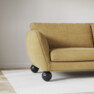 Madison Lux - 2-sits soffa med schäslong vänster och divan höger - Gul