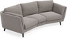 Madison - 3-sits soffa svängd, 70 cm - Beige