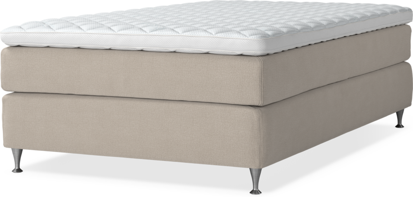 Delux Sense - Kontinentalsäng, enkelsäng 120 cm med bäddmadrass