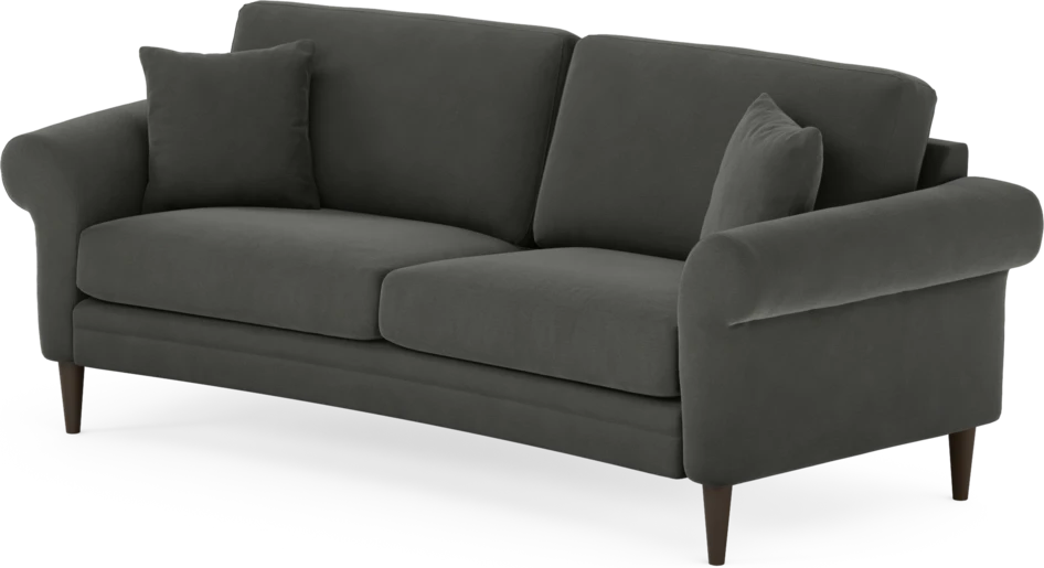 Eden - 2,5-sits soffa svängd - Grå