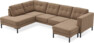 Rio - 3-sits soffa med divan vänster och schäslong höger - Beige