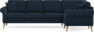 Eden - Hörnsoffa, 3+1-sits - Blå