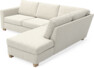Friday - 2,5-sits soffa med divan höger - Vit