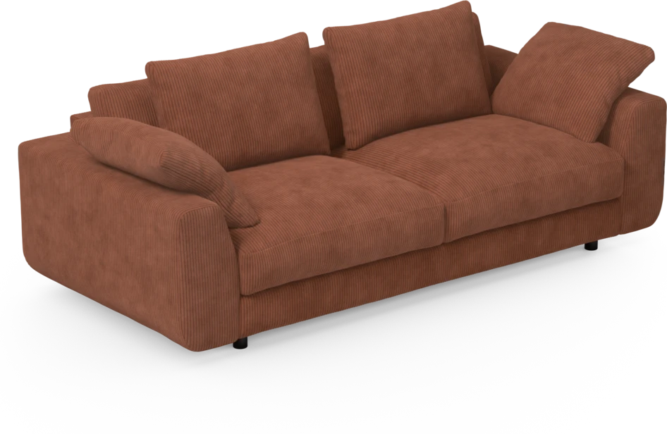 Amie - 3-sits soffa - Orange