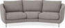 Madison - 3-sits soffa svängd, 70 cm - Grå