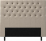 Delux Pikerad XL - Sänggavel, 90-210 cm - Beige