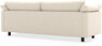 Cherrie - 3-sits soffa, fast klädsel - Beige