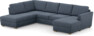 Friday - 3-sits soffa med divan vänster och schäslong höger - Blå