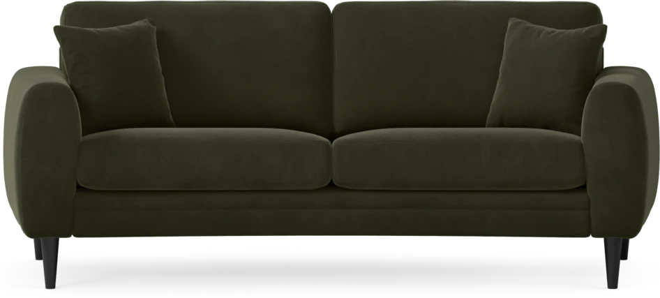 Eden - 2,5-sits soffa svängd - Grön