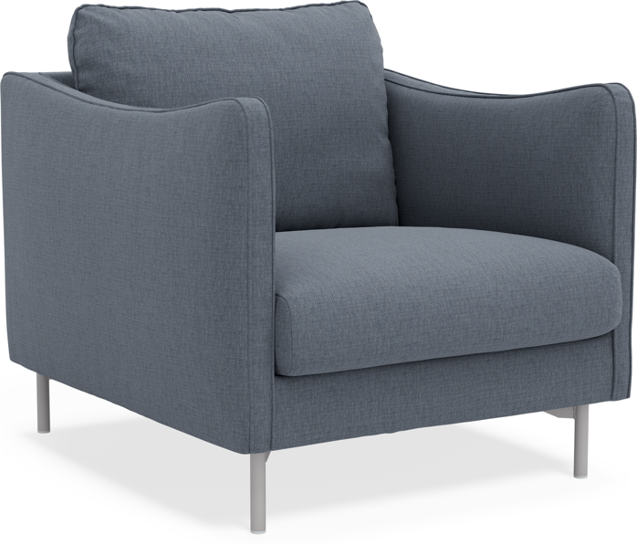 Madison Lux - Fåtölj, 70 cm - Blå