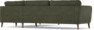 Bridge - Hörnsoffa, 3+2-sits - Grön