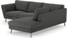 Madison - 2-sits soffa med divan höger - Grå