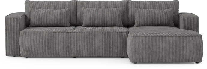 Ide, Bäddsoffa 3-sits med schäslong höger
