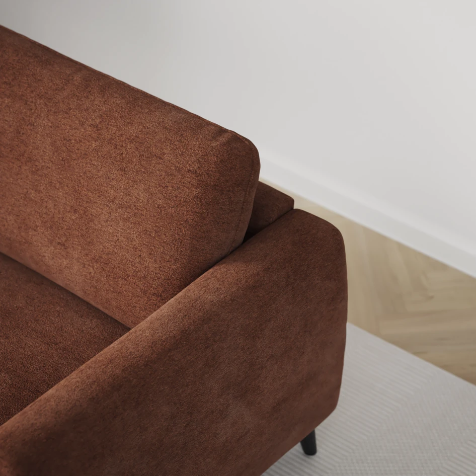 Bridge - 3-sits soffa - Orange