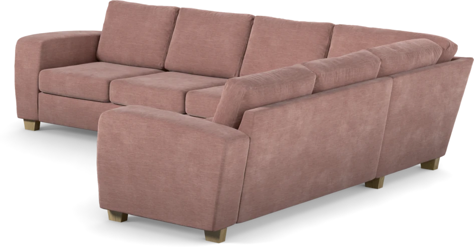 Friday - Hörnsoffa, 3+2-sits - Rosa
