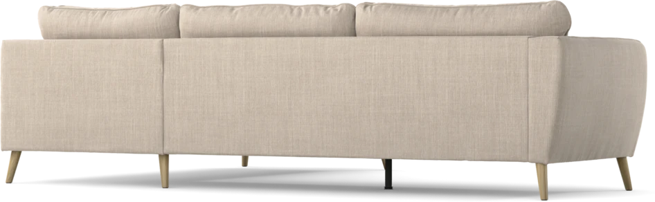 County - 2,5-sits soffa med divan höger - Beige