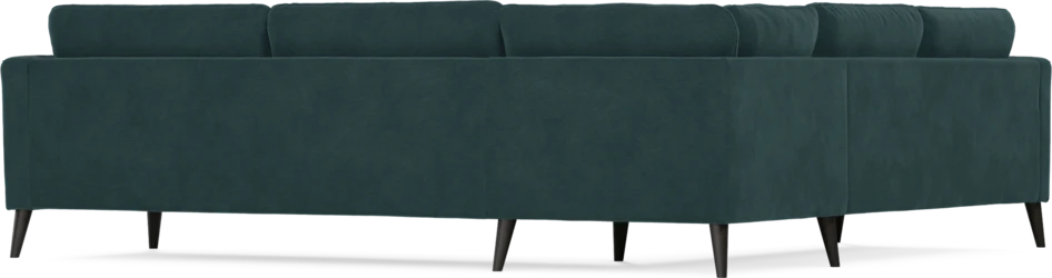 Bridge - Hörnsoffa, 2+3-sits - Blå