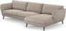 Madison Lux - 3-sits soffa med schäslong höger - Beige