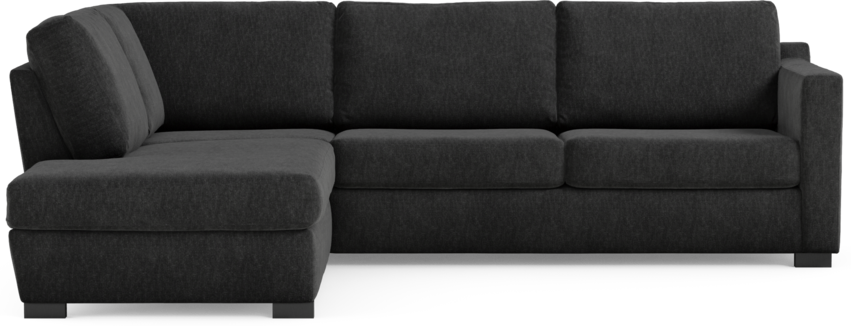 Friday - 2,5-sits soffa med divan vänster - Blå