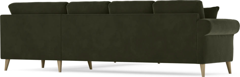 Eden - Hörnsoffa, 3+3-sits - Grön
