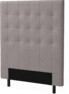 Delux Trensad - Sänggavel, 90-210 cm - Grå