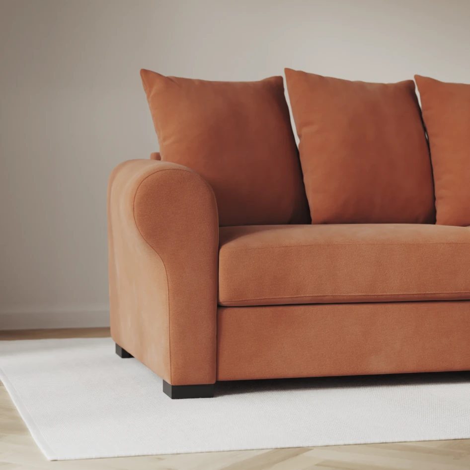 Town - 3-sits soffa - Orange
