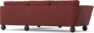 Madison Lux - 2-sits soffa med divan höger - Rosa